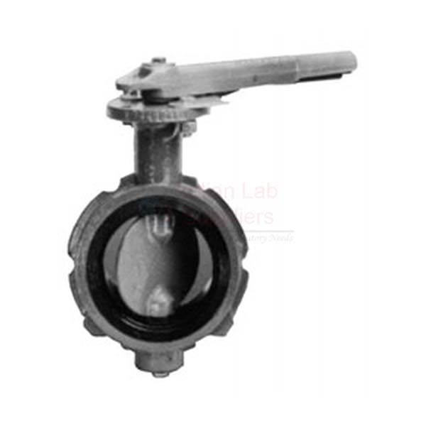 Valve, Butterfly, Duct.Iron, 100mm/4", 10bar