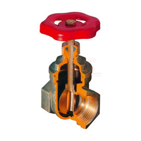 Valve, Gate, Brass, 100mm Od-P X 4" Nd