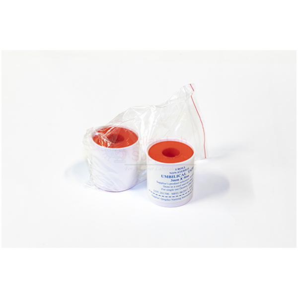 Tape Umbilical, 3mmx50m, Non-Sterile