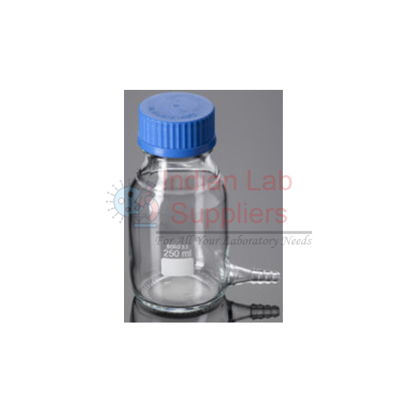 Aspirator Bottle with GL 45 Cap and Tubulation