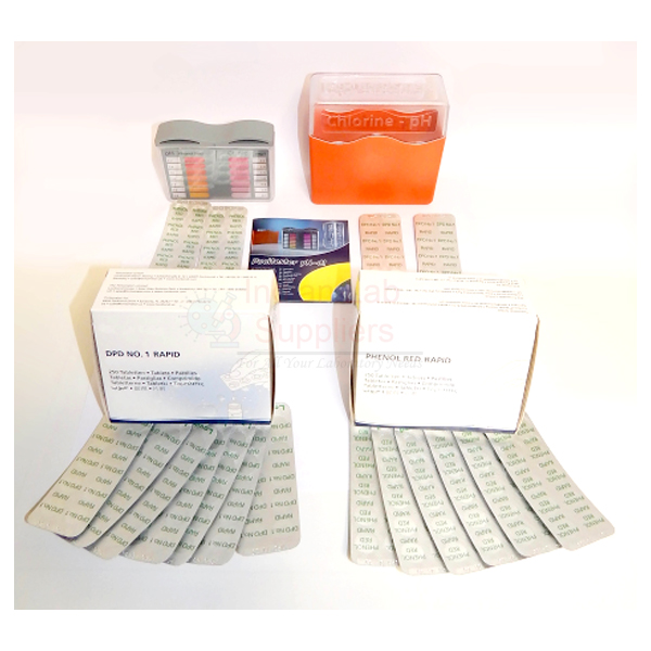 Chlorine/pH, Pool Tester Kit