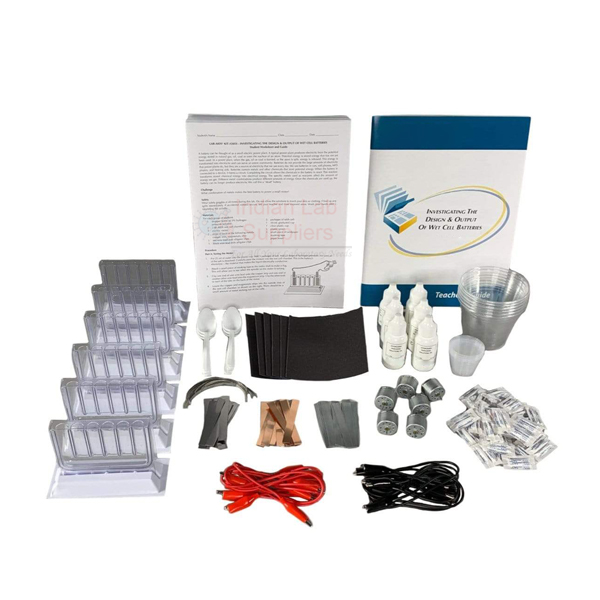 Investigating the Design &amp; Output of Wet Cell Batteries Kit