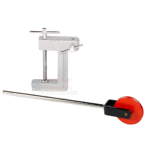 Pulley on Rod with Clamp