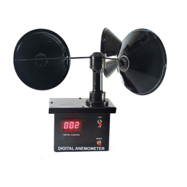 Cup Anemometer with Digital Display