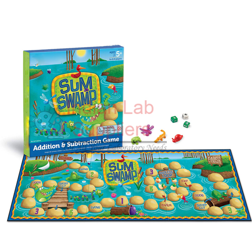 Sum Swamp Addition and Subtraction Game