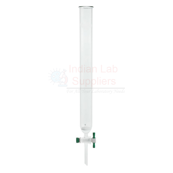 Column, Chromatography with PTFE Stopcock and Fritted Disc