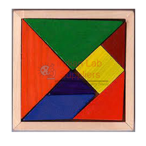 4 Color Tangrams