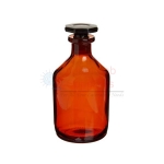 Reagent Bottle Narrow Mouth, Amber Glass