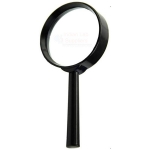 Hand Lens with Black Plastic Case