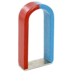 U-Shaped Magnet, Chrome Steel