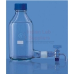 Aspirator Bottle with GL 45 Cap and Interchangeable Stopcock
