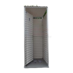 Latrine Superstructure, Single Cubicle